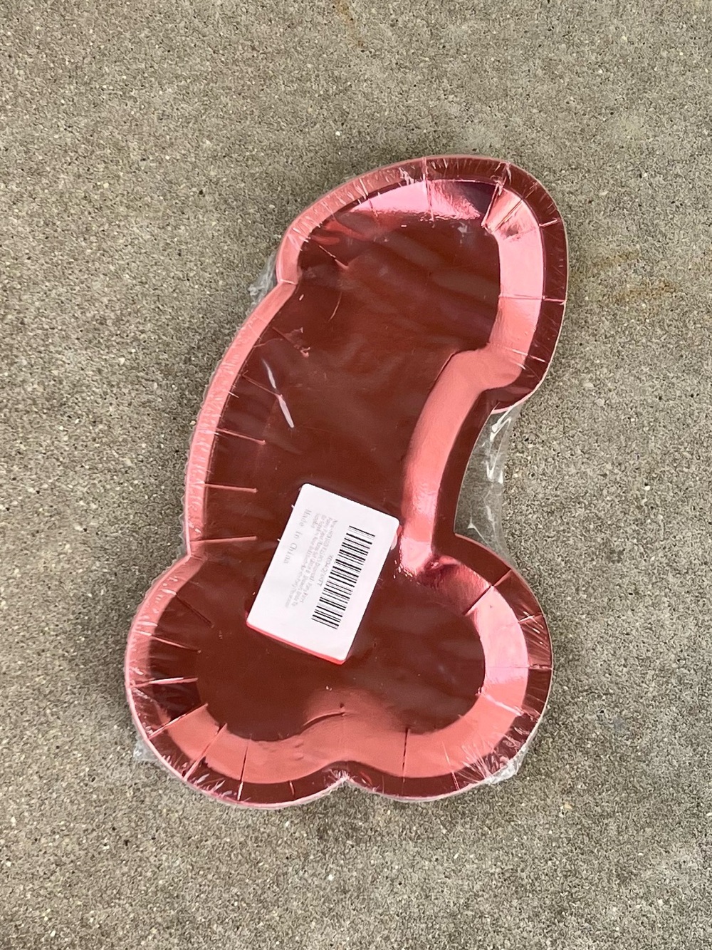 25ct Phallus Party Plates Bridesmaid Decor